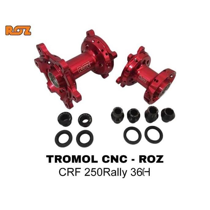 TROMOL CRF250RALLY TROMOL ROZ CRF250RALLY WARNA MERAH 36H ORIGINAL DAN TERPERCAYA