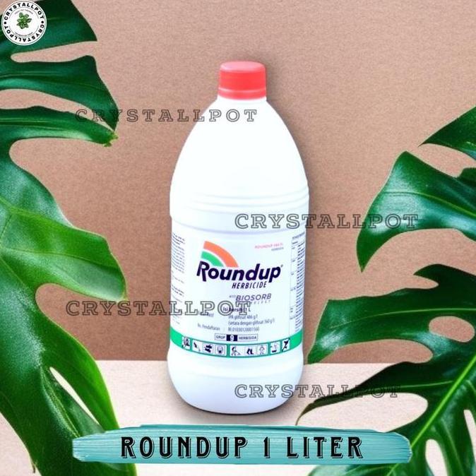 Okwemereza- Pembasmi Rumput&Alang2/Roundup 486 Sl Herbisida 1Liter