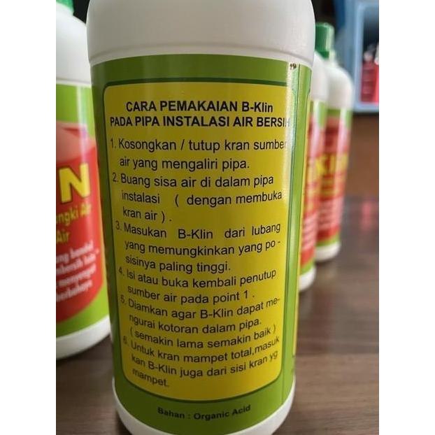 B Klin B-Klin Bklin Pembersih Saluran Pipa dan Toren Tangki Air