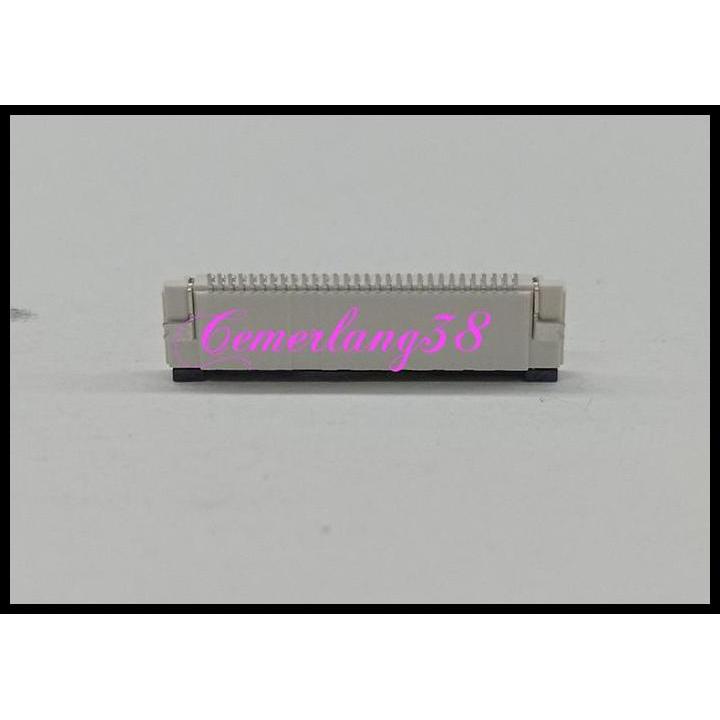 HOT DEAL SOKET KONEKTOR KABEL FLEXIBLE FFC FPC 30 PIN 0.5MM SOCKET 30 PIN HLS 
