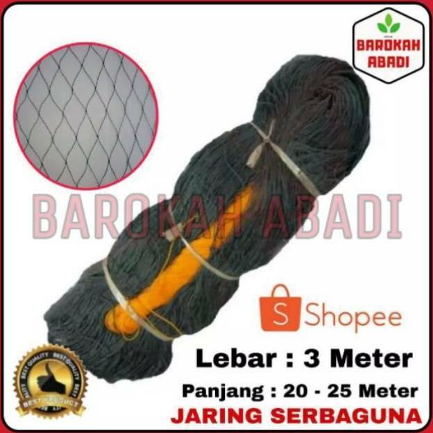 Jaring Kandang Ayam Lebar 3 Meter x 25 Meter Jaring Pagar Ayam Jaring Pagar Tanaman Lebar 3 Meter