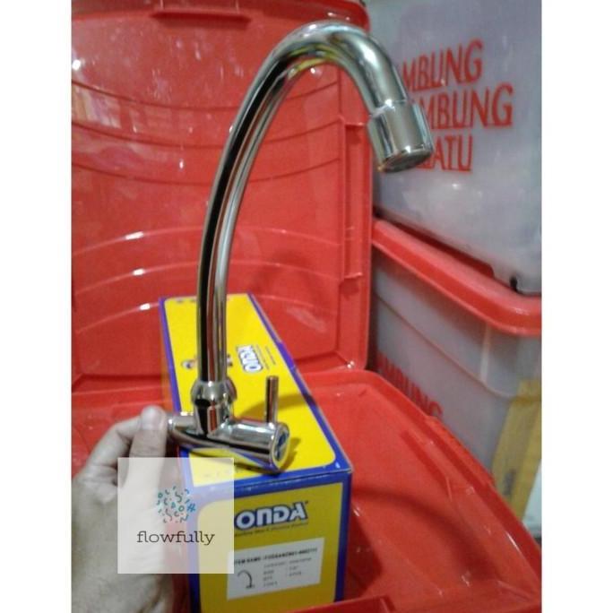 V 638 S ONDA KRAN AIR DAPUR KITCHEN SINK CUCI PIRING LEHER ANGSA