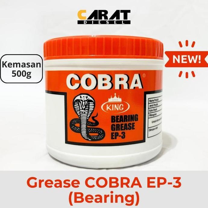 Promo Cobra Bearing Grease EP-3 Grease Bearing Cobra 500g Diskon