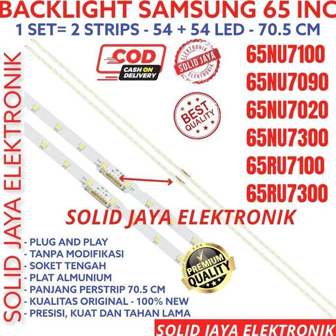 HARGA SAHABAT - BACKLIGHT TV LED SAMSUNG 65 INC UA 65NU7100 65RU7100 65NU7020 65NU7090 65NU7300 65RU