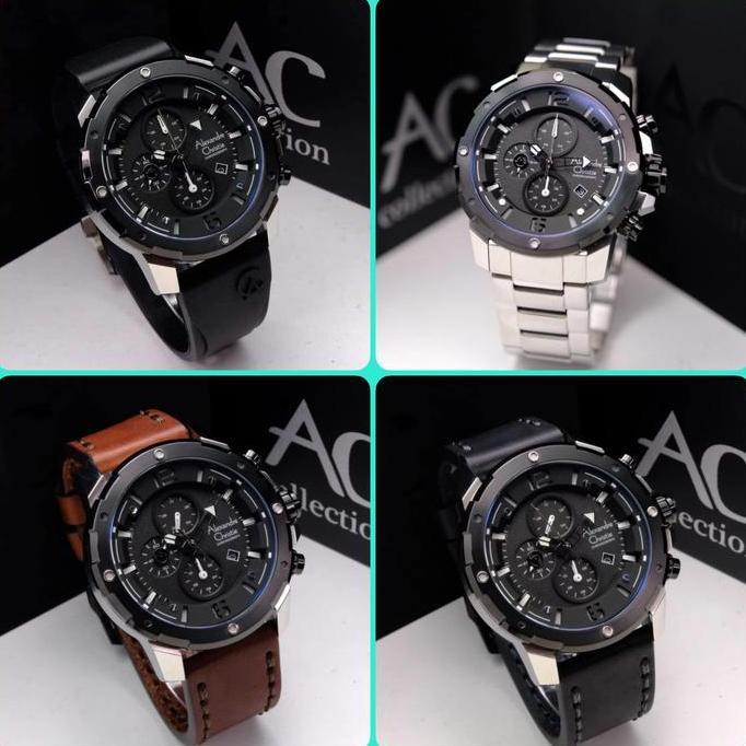 ALEXANDRE CHRISTIE AC6410 MC / AC 6410 MC MAN SILVER BLACK