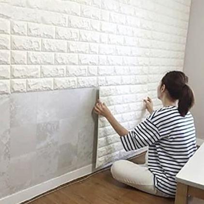 BATA PUTIH - WALLPAPER BATA PUTIH - WALLPAPER DINDING - WALL STICKER