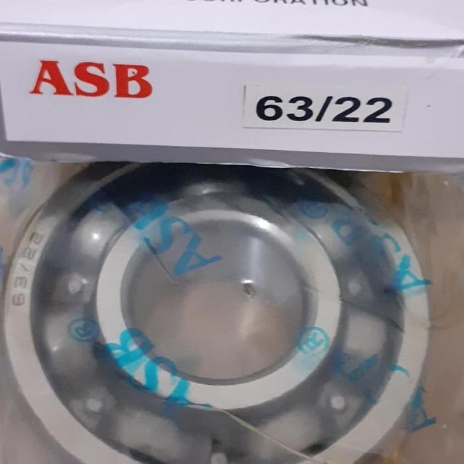 Ball bearing 63/22 ASB