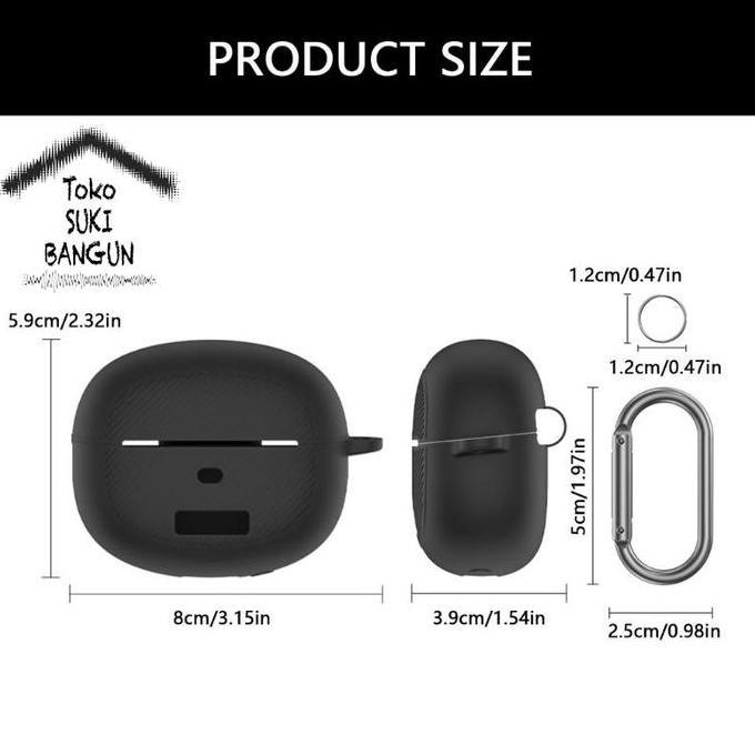 Case untuk Baseus MC1 Rubber TOUGH Bowie Silicone Casing Cover Pouch Protector