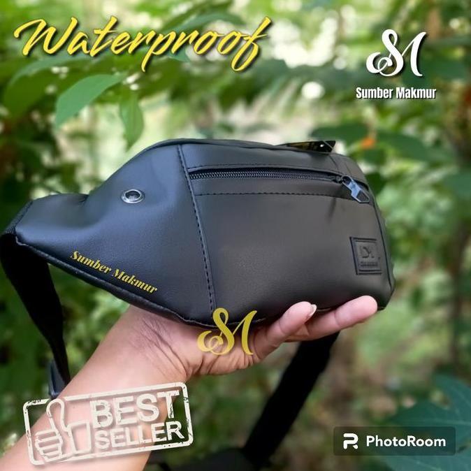 Gabrim- Tas Selempang Pria Original Dm Leather Kulit Sintetis Premium Kualitas Import Terbaru 2022 M