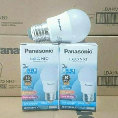 lampu led 3 watt panasonic