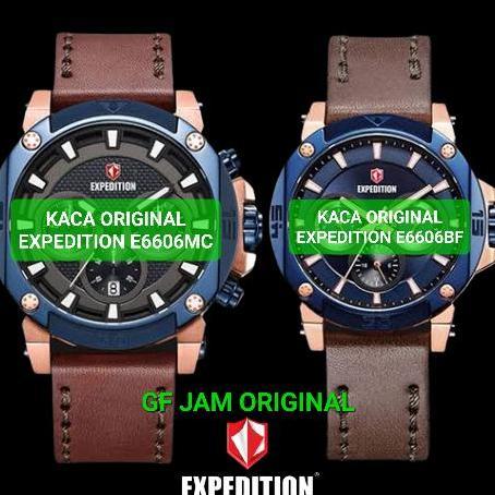 KACA JAM TANGAN EXPEDITION E6606 MC E 6606 MC E6606 BF ORIGINAL 100%