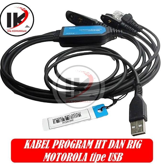 HOT DEAL - KABEL PROGRAM HT DAN RIG MOTOROLA