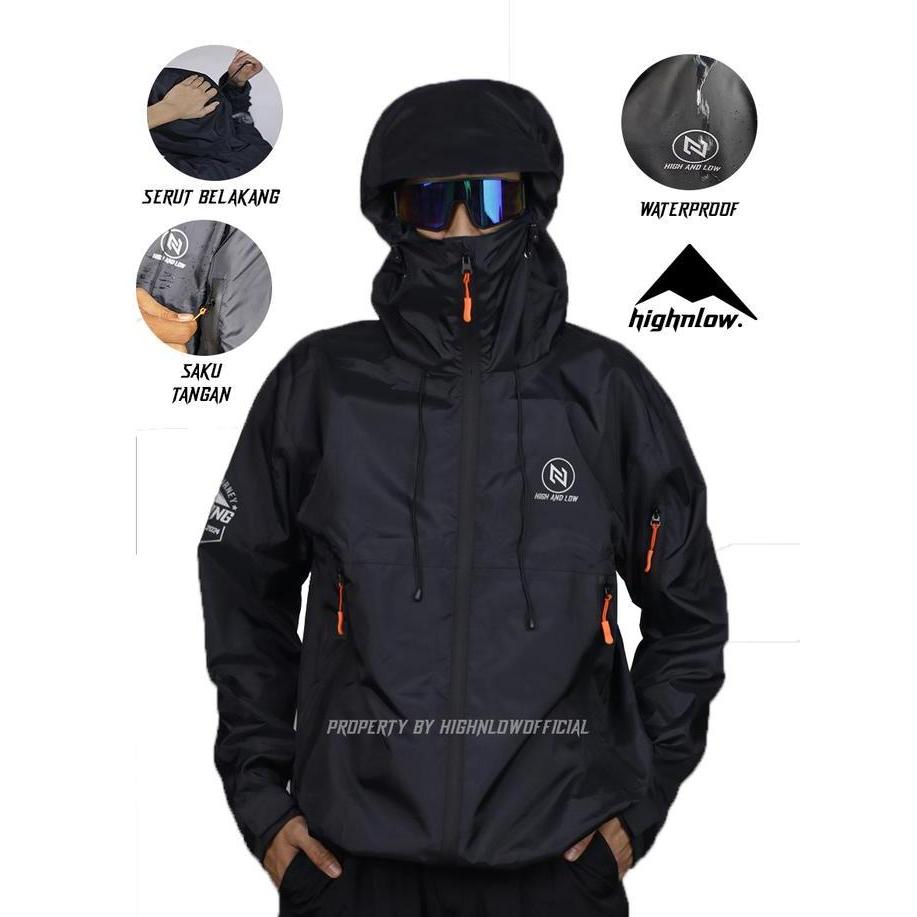 High And Low - Jaket Gorpcore HighKing Series Jaket Gunung Waterproof Jaket Pria Wanita Waterproof J