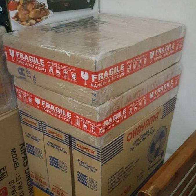 HEMAT BANGET - Kipas Angin Besi OKAYAMA 12'inchi Tornado 2 in 1(Meja & Dinding)