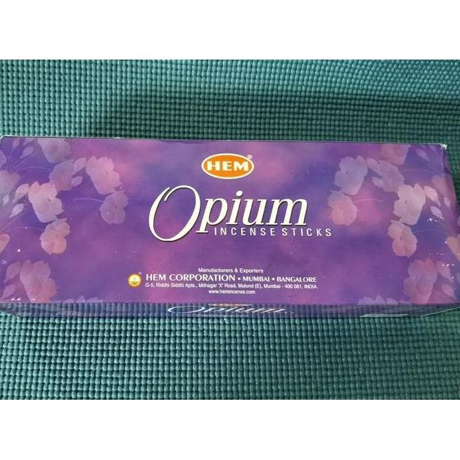 BEBAS ONGKIR - PER SLOP Dupa Hio India Opium Hem Hexa Kecil Isi 6 Pack