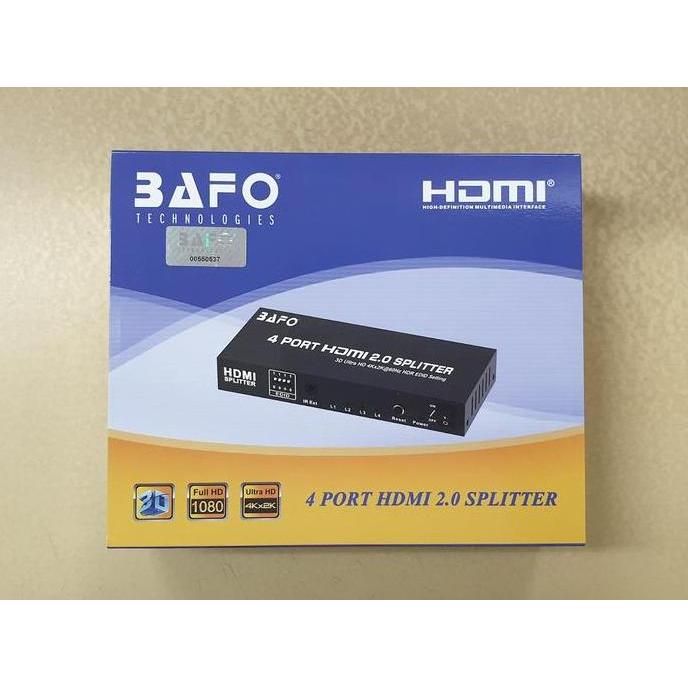 BAFO 4 PORT HDMI SPLITTER