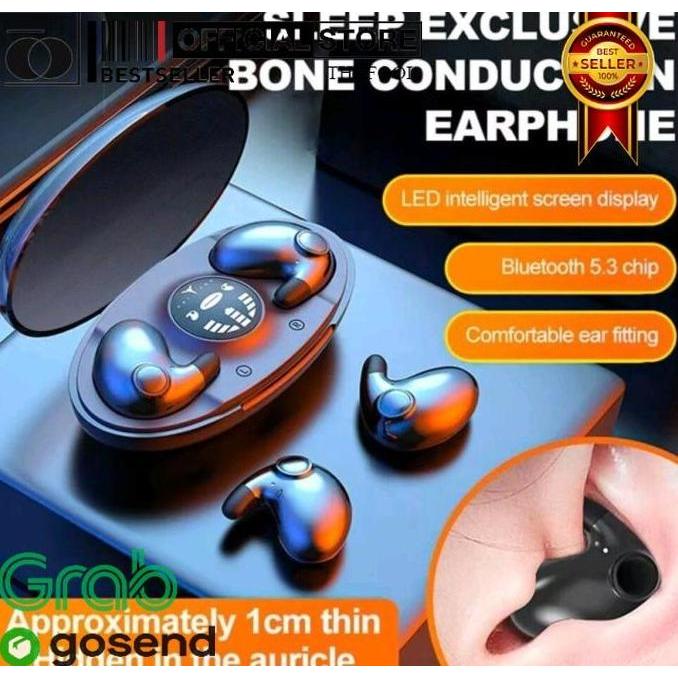 LAZMUHI invisble SLEEP WIRELESS EARPHONE WATERPROOF TFID