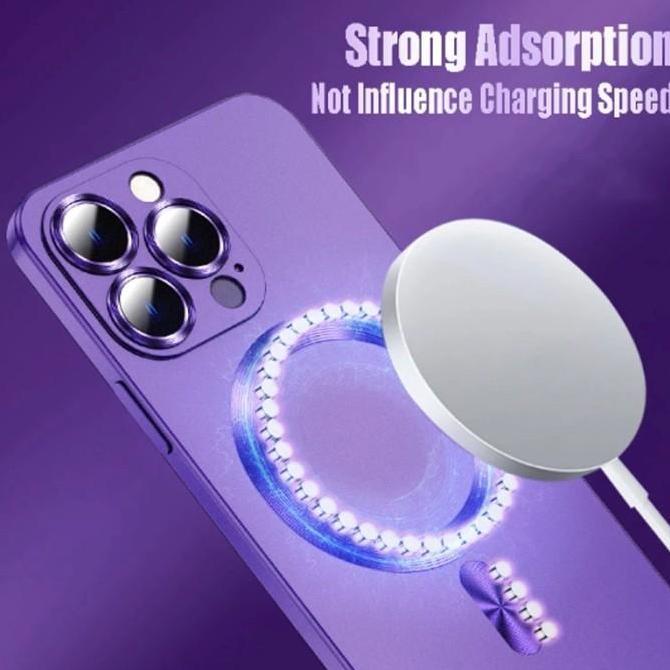 Soft Case Magnetik Magsafe Matte Iphone 11 X XR 7 8 SE Plus Pro Max