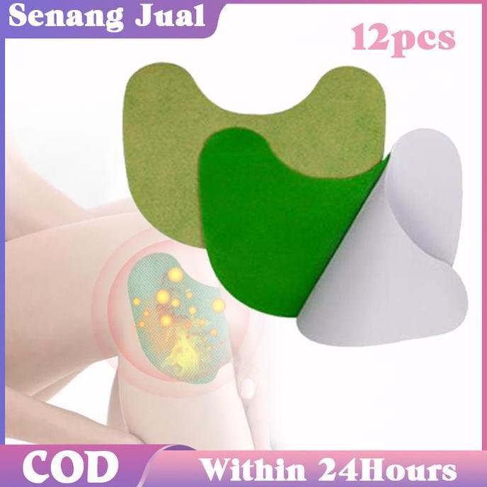 WHESTLI 12Pcs Koyo Lutut Nyeri Sendi Obat Nyeri Sendi Lutut Koyo Lutut Herbal