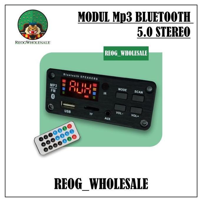 ZHOUCOZI MP3 modul bluetooth 12V dilengkapi amplifier 2x25watt