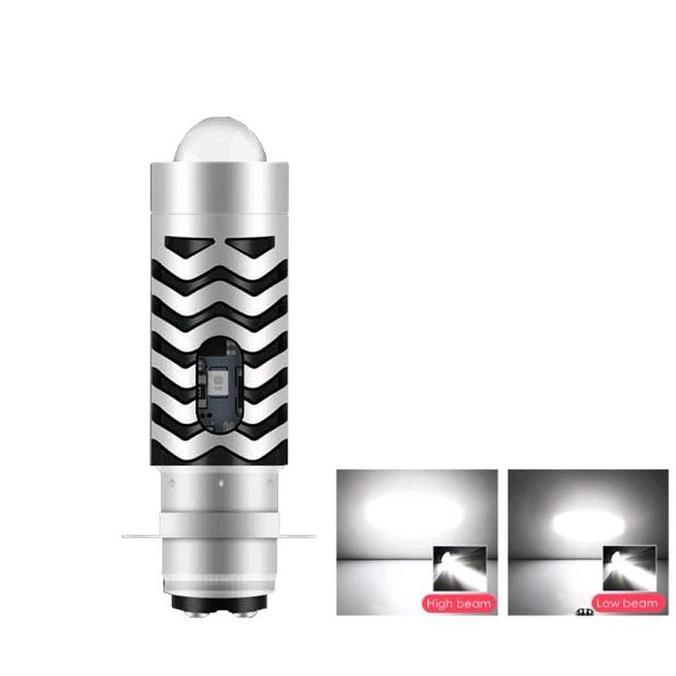 COKRODJOYO Lampu led ac dc H6 Laser gun h6 P15 BHOLAM DEPAN LED AC DC H6 Laser Car