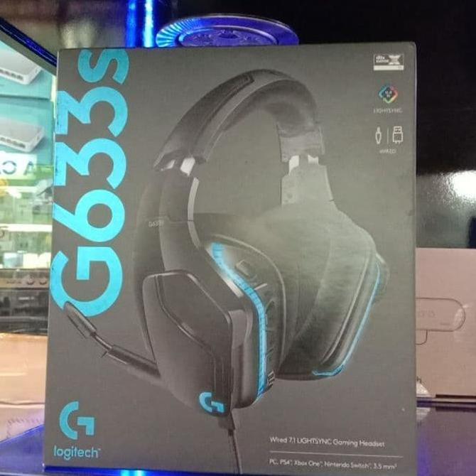 TERMURAH - Logitech G633s 7.1 LIGHTSYNC Gaming Headset G 633 S