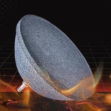 AIRSTONE KERAMIK SETENGAH BULAT KOLAM IKAN AQUARIUM TANK D=8CM || D=10CM || D=12CM || D=15CM IMPORT