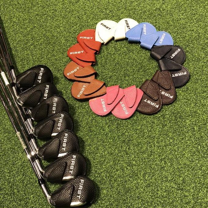 Headcover Iron Golf Leather / Iron Set Golf Cover / Cover Stick Golf