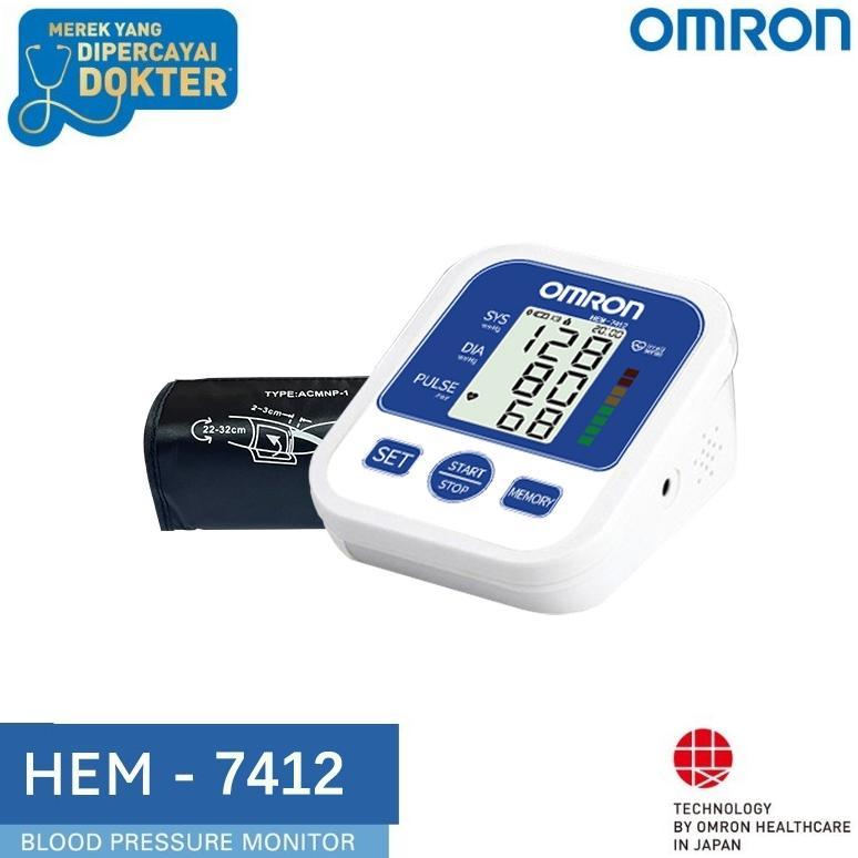 READY Omron Tensimeteralat Cek Tensi Darah Digital Omron Alat Tensi Darah Digital Omron Hen 7412