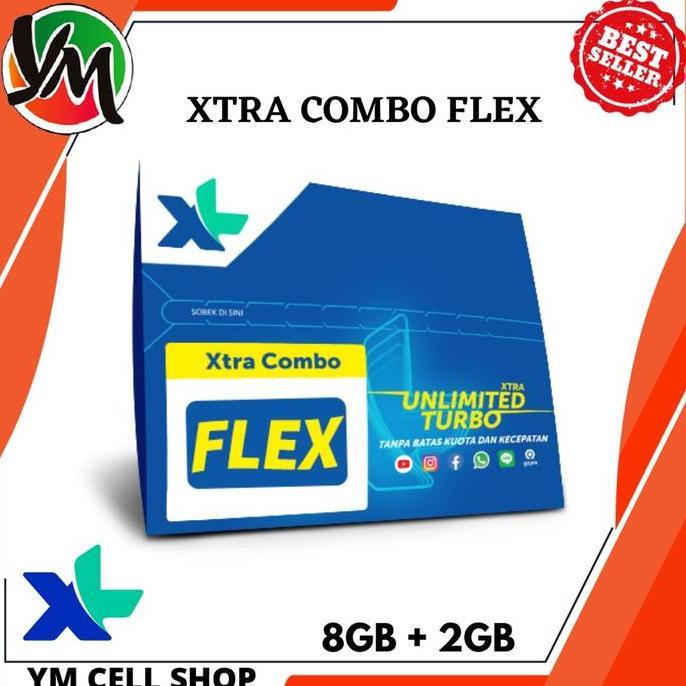 PERDANA KUOTA XL 8GB + 2GB COMBO FLEX 30 HARI