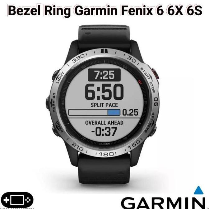 Bezel Ring Garmin Fenix 6 6X 6S Cover Metal Case Frame Pro Sapphire