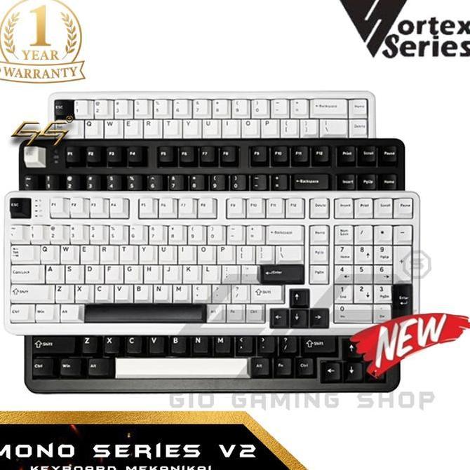 BEBAS ONGKIR - VortexSeries MONO SERIES V2 Mechanical Keyboard MONO 65 75 80 87 100 Keyboard Gaming 