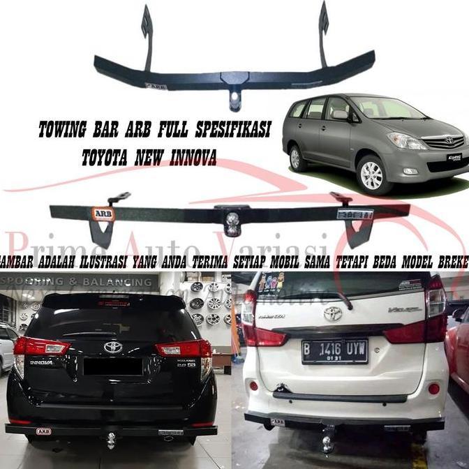 Towing Bar Arb Besi Bumper Belakang Towing Bar - New Innova