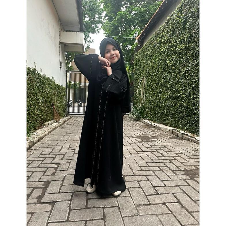PALING DICARI Abaya Kaligrafi Hitam Gamis Wanita Turkey Muslim Murah Terbaru Jalabiah Helwa Mom & Ki
