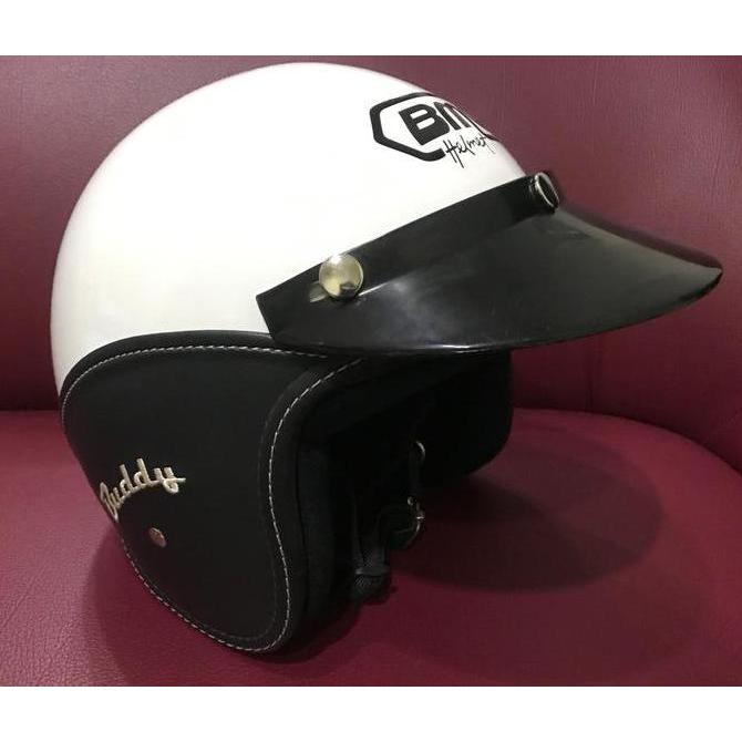 TERMURAH - CUCI GUDANG! HELM BOGO RETRO CLASSIC KLASIK BMC BUDDY