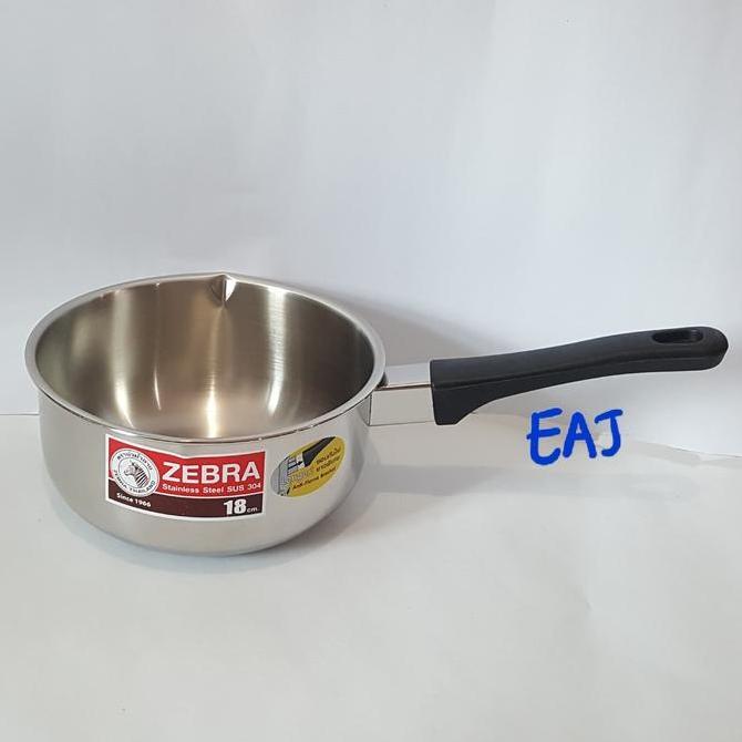 NEW Panci Zebra 18 cm Tanpa Tutup/Sauce Pan Zebra 18 cm 166308