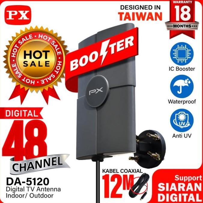 PROMO - PX ANTENA DIGITAL TV | PX DA-5120 ANTENA DIGITAL PX DA5120 TV DIGITAL