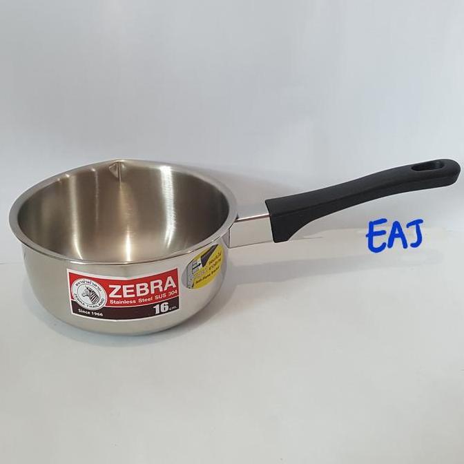 Panci Zebra 16 cm Tanpa Tutup/Sauce Pan Zebra 16 cm 166307