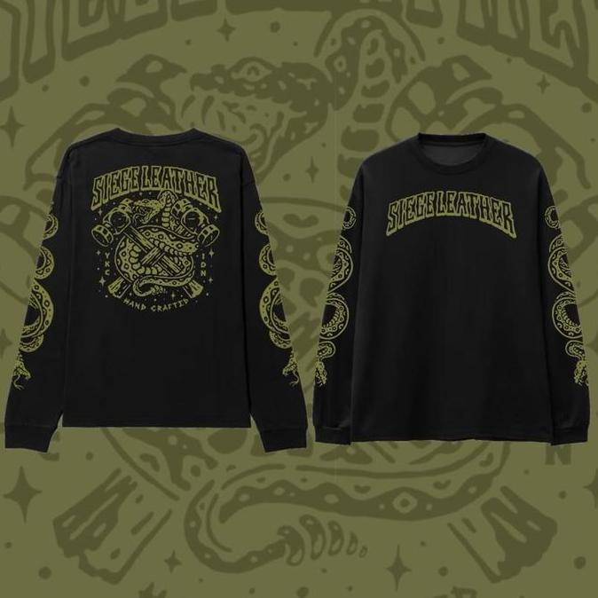 Siege leather_cotton t-shirt_kaos siege leather