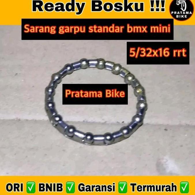 Promo Hagel Laher Gotri Sarang Garpu Sepeda Mini Bmx Standart 5/32X16 Rrt Murah Cod