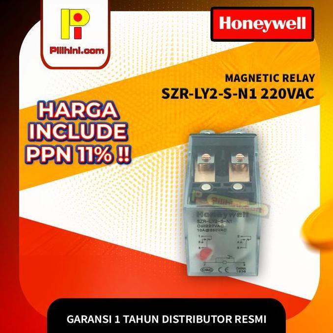 Honeywell Szr-Ly2-S-N1 220Vac Power Relay Terbaru 