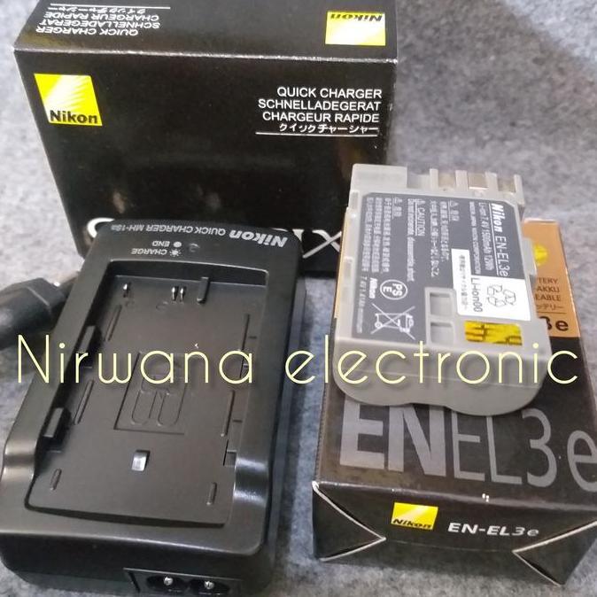 Baterai + Charger Nikon D80, D90, D300, D500