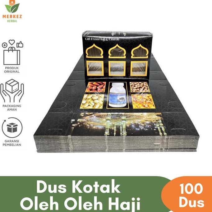 Dus Kotak Box Kardus Kemasan Packing Wadah Tempat Paket Oleh Oleh Haji dan Oleh2 Umroh Grosir 100Pcs