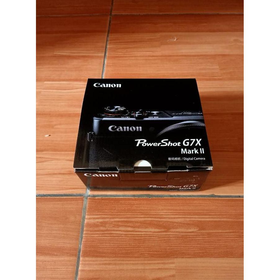 NEW BOX/DUS CANON G7X MARK II