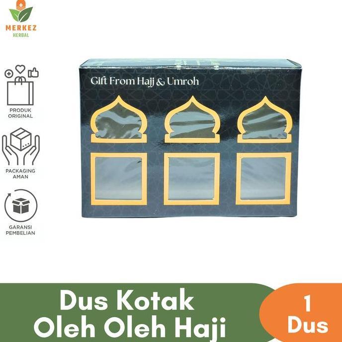 Dus Kotak Box Kardus Kemasan Packing Wadah Tempat Paket Oleh Oleh Haji dan Oleh2 Umroh Grosir 1 Pcs