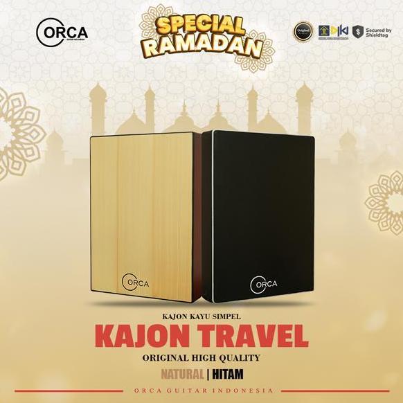 Rokabinstore - Orca Kajon Travel Akustik Simple Original