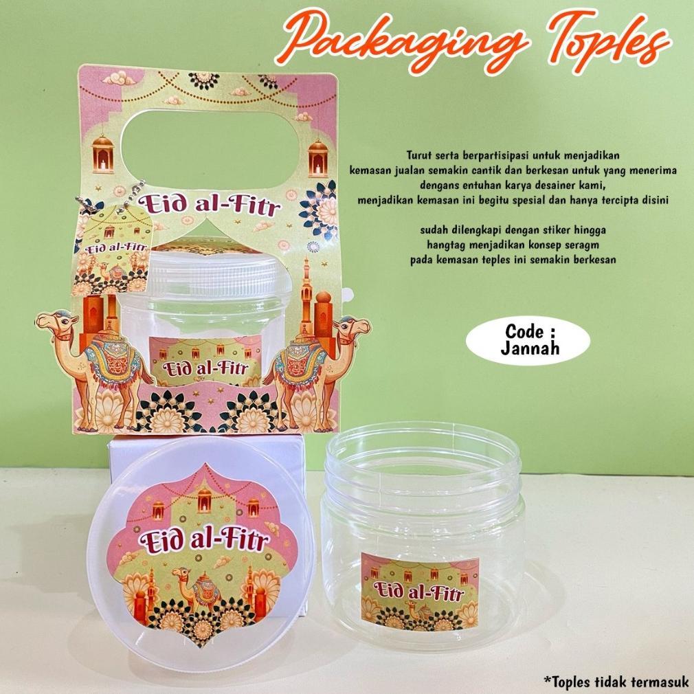 Flash Sale Ready - 10Set Kemasan Toples 400Ml Hampers Ramadhan / Lebaran / Eid