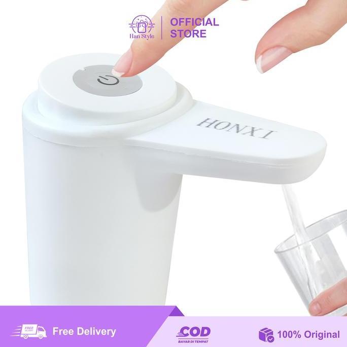 Wimzard - [HS] Pompa Air Galon Elektrik Listrik Portable Water Electric Pump Premium Honxi Pompa Gal