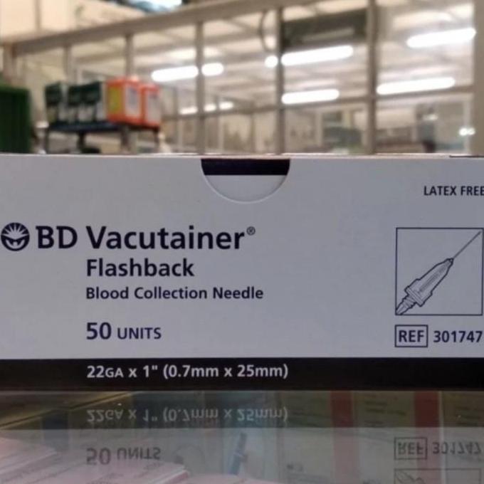 BEBAS ONGKIR - bd vacutainer needle 22g