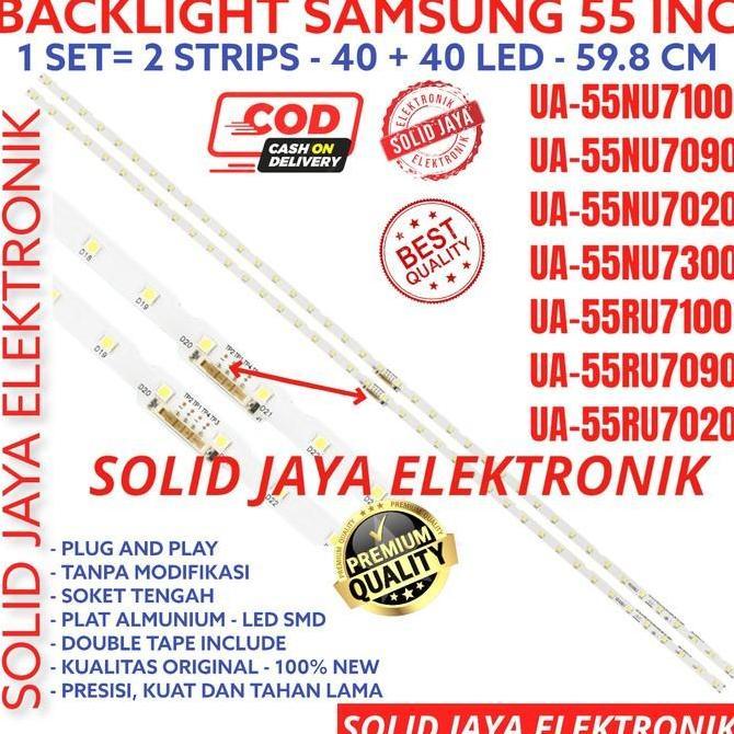 SUPER HEMAT - BACKLIGHT LED SAMSUNG 55 INC UA55RU7100 UA55RU7020 UA55RU7090 LAMPU BL